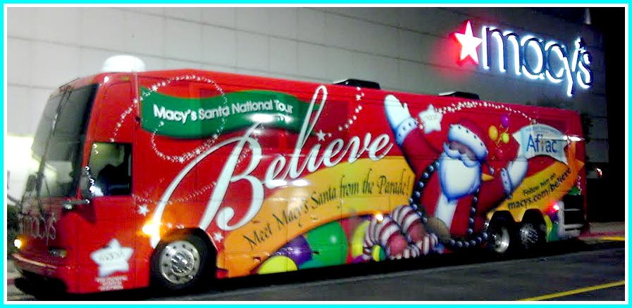 Ried masters Macy's & Make-A-Wish National Tour - I saw Santa last night! - Bernetta